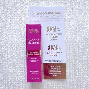 Grande mascara  conditioning peptide mascara sample - rich black